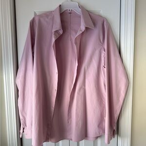 Lululemon New Venture Slim Fit Long Sleeve Shirt Men’s Size Large